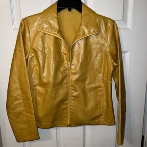 Women's Mustard Yellow Jacket Y2K